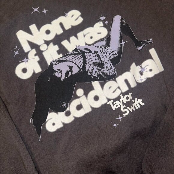 Women's Grey and Brown Sweatshirt - Picture 2 of 4